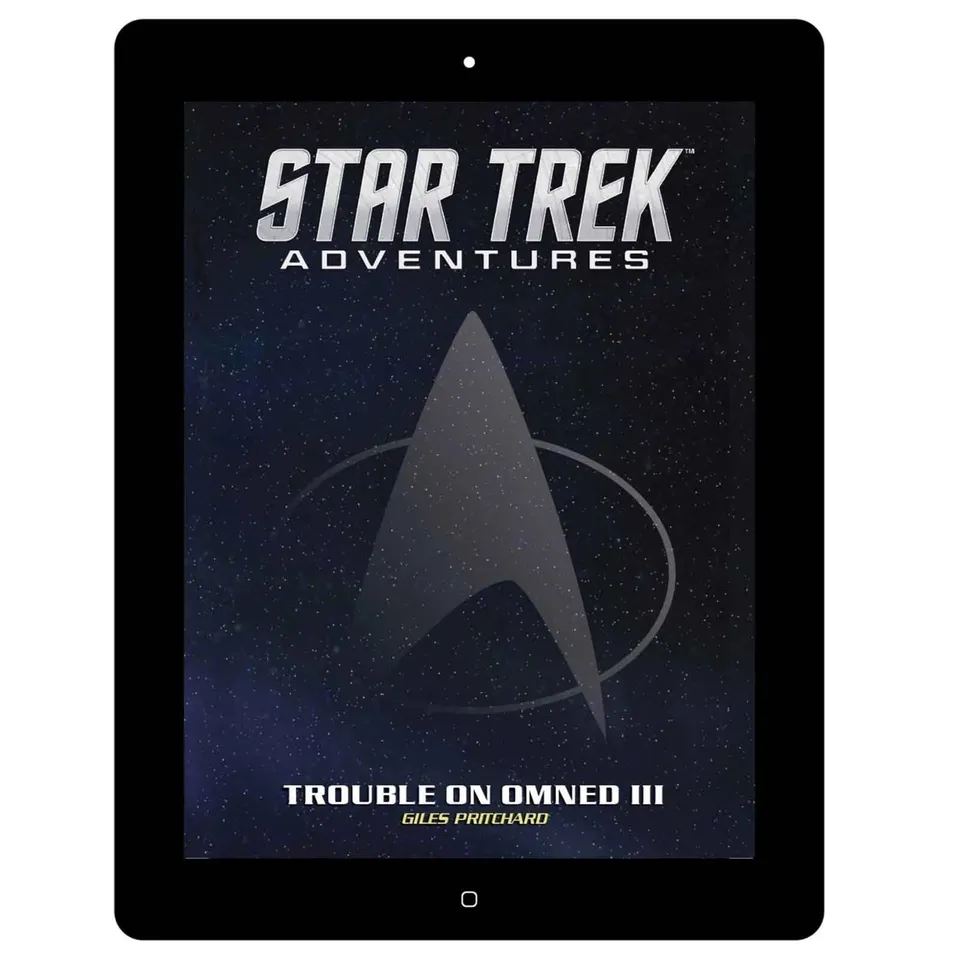 Modiphius Star Trek Adventures Trouble on Omned III avventura PDF