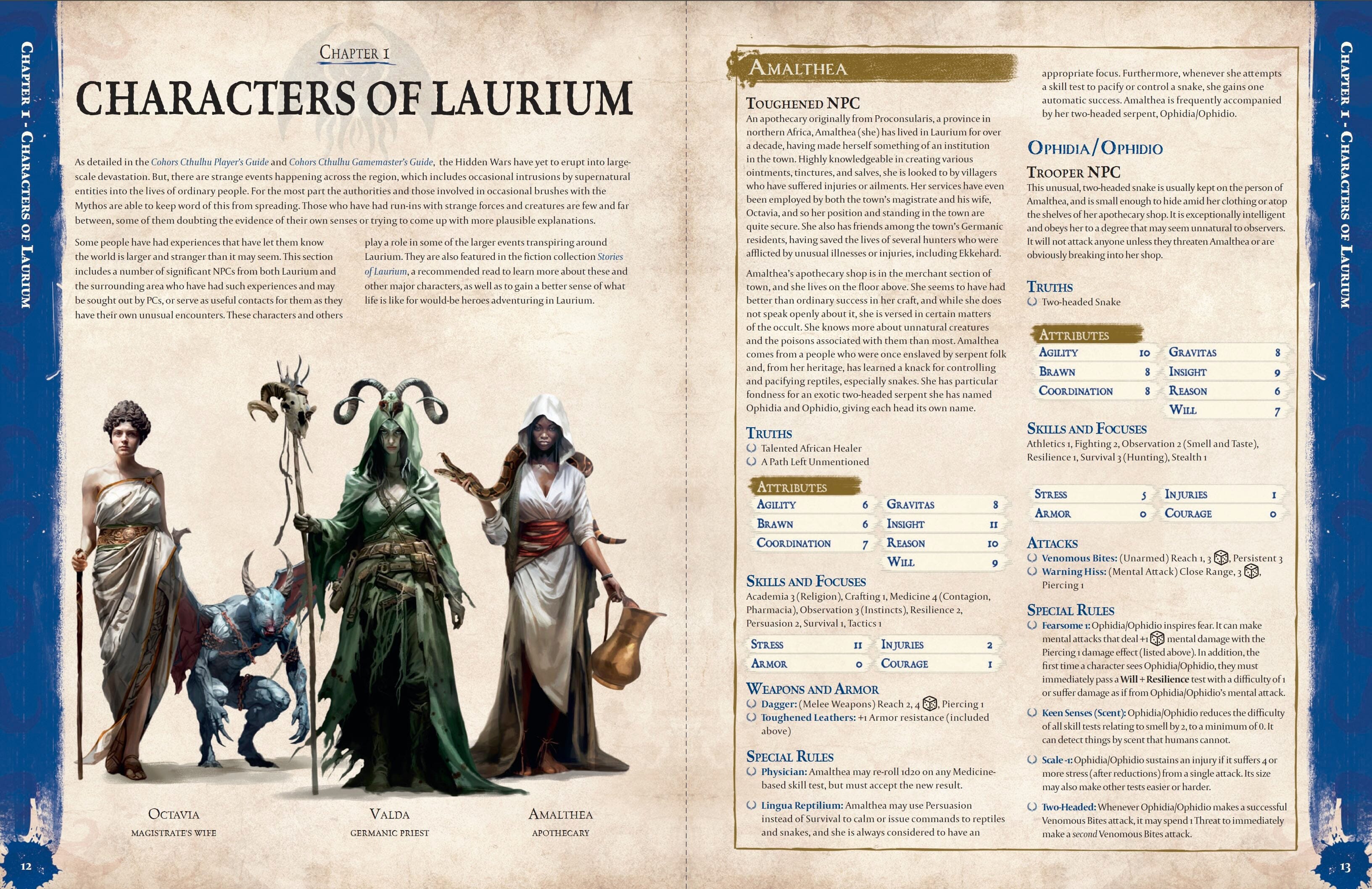 Modiphius Cohors Cthulhu Laurium Adventures supplemento GDR