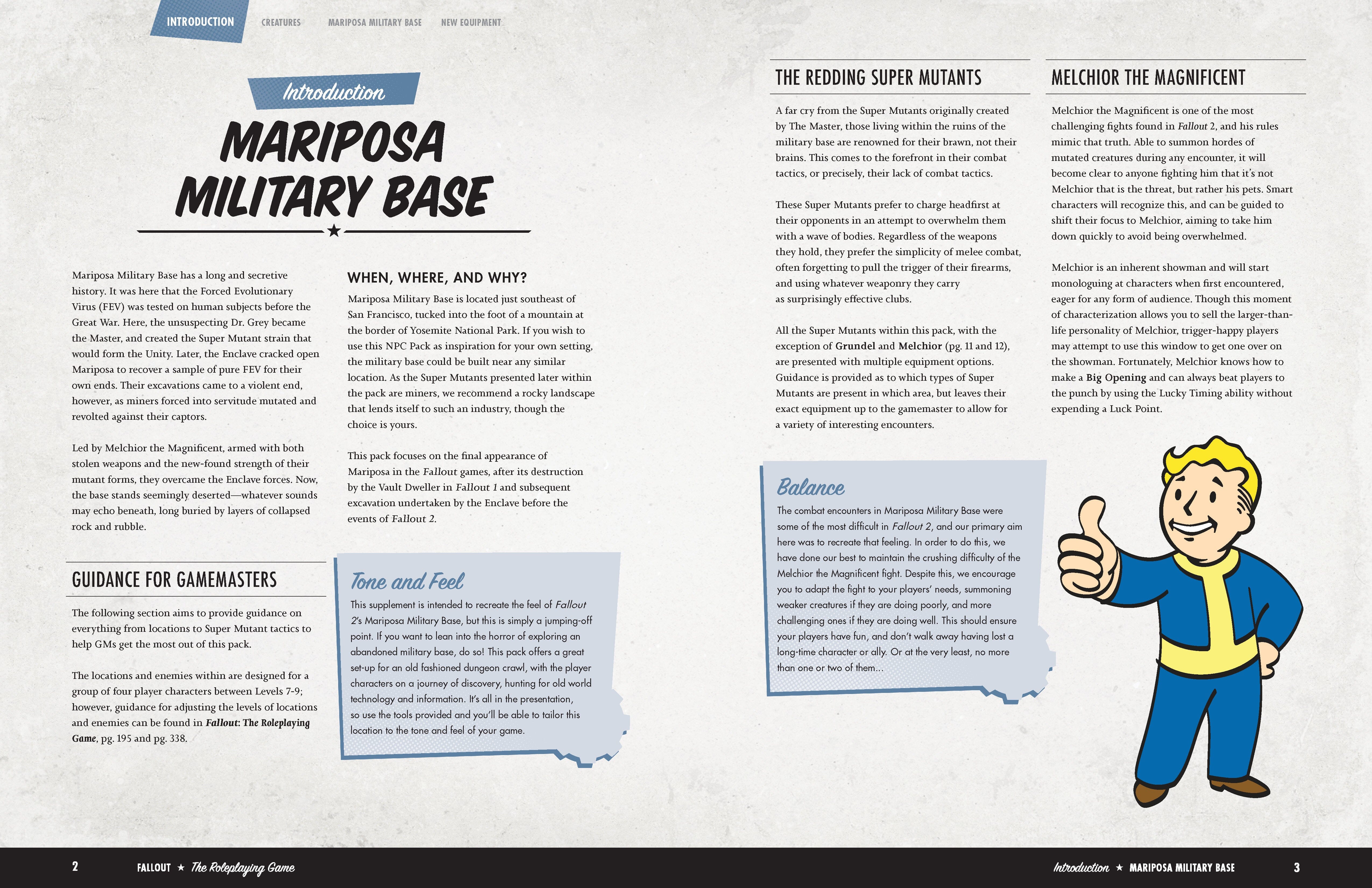 Modiphius Fallout 2d20 NPC Pack 4 Mariposa Gioco Ruolo PDF Livelli 7-9