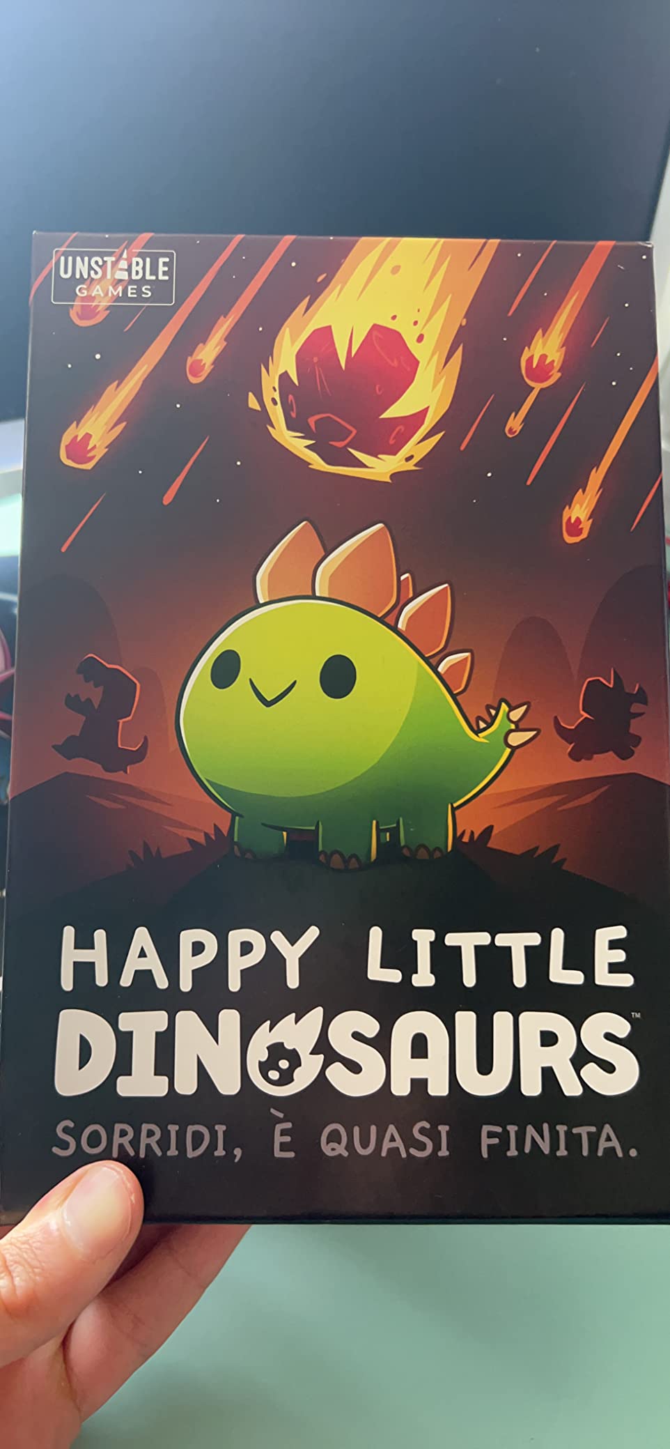 Asmodee Happy Little Dinosaurs Carte Gioco Base 2-4 giocatori