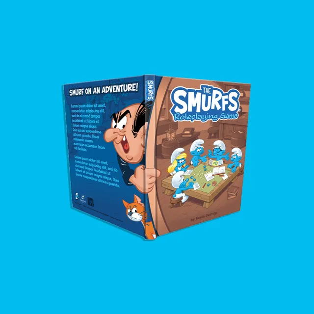 Maestro Media The Smurfs RPG Special Edition manuale copertina rigida