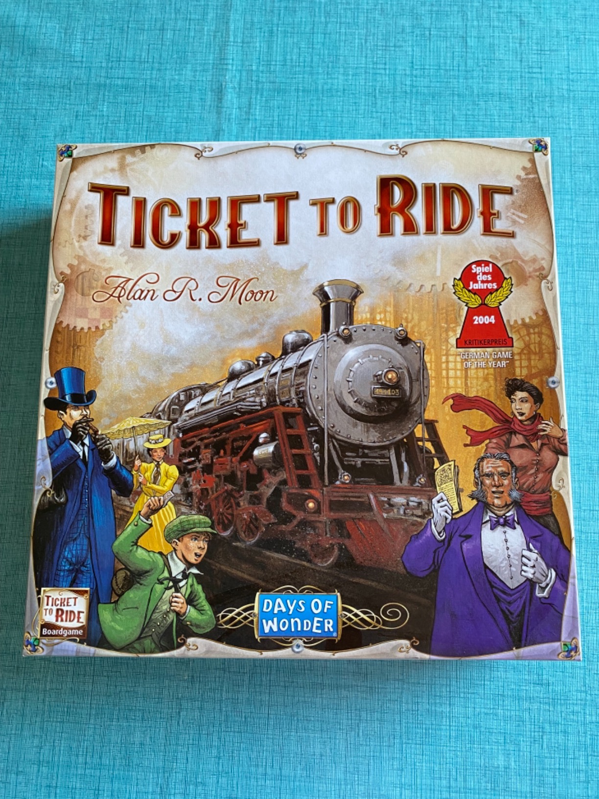 Asmodee Ticket to Ride gioco da tavolo edizione italiana Nord America