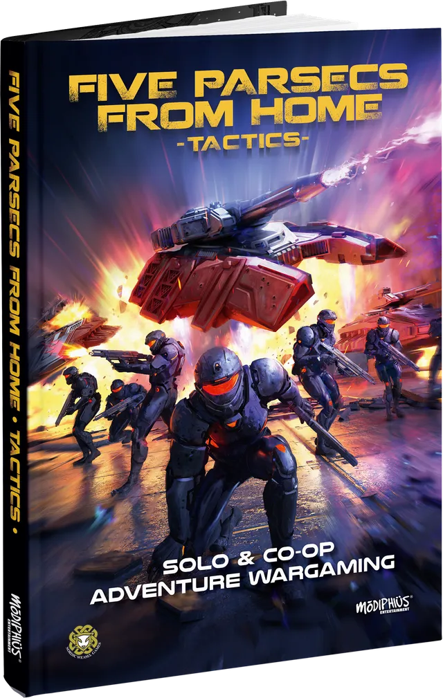 Five Parsecs From Home Tactics Manuale Wargame 212 pagine