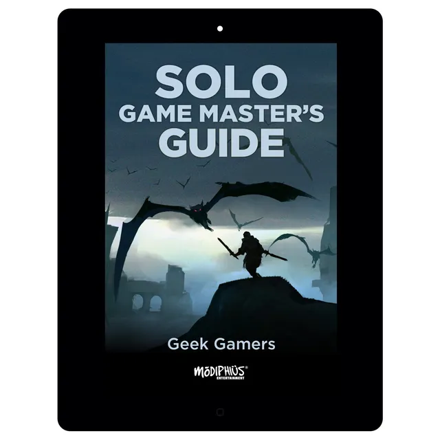 Dreams and Machines Solo Game Master's Guide manuale PDF