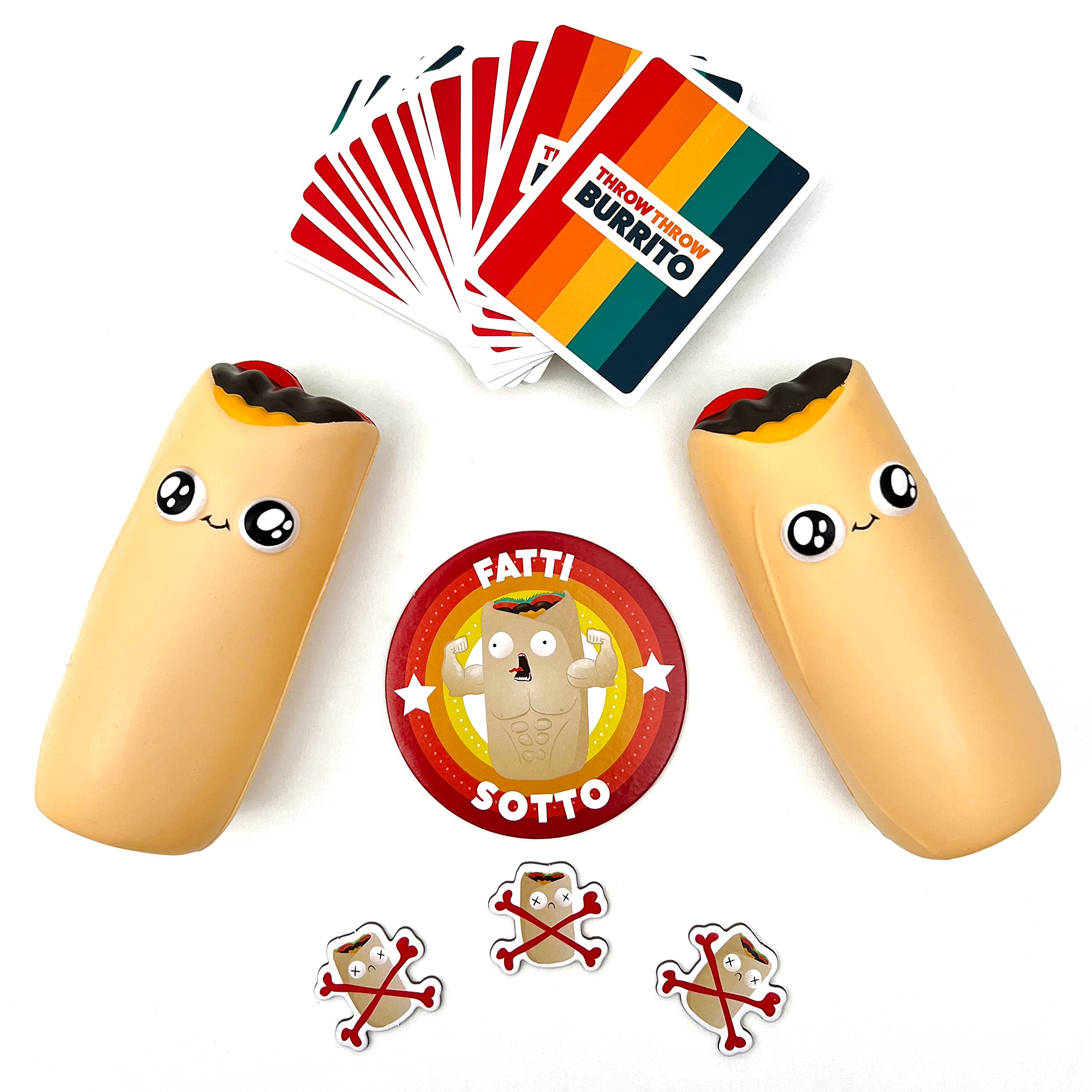 Asmodee Throw Throw Burrito party game carte 2-6 giocatori