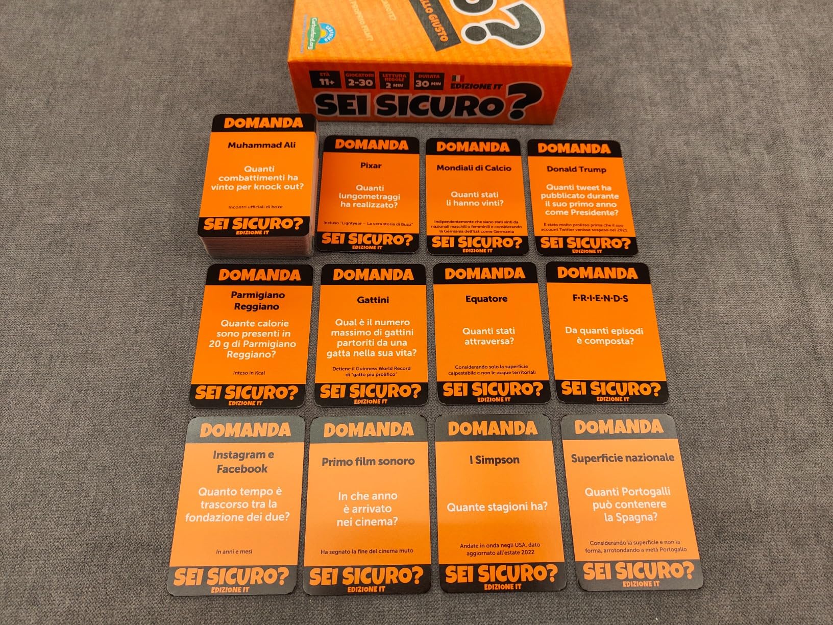 Asmodee Party Games Sei Sicuro? quiz 2-24 giocatori italiano