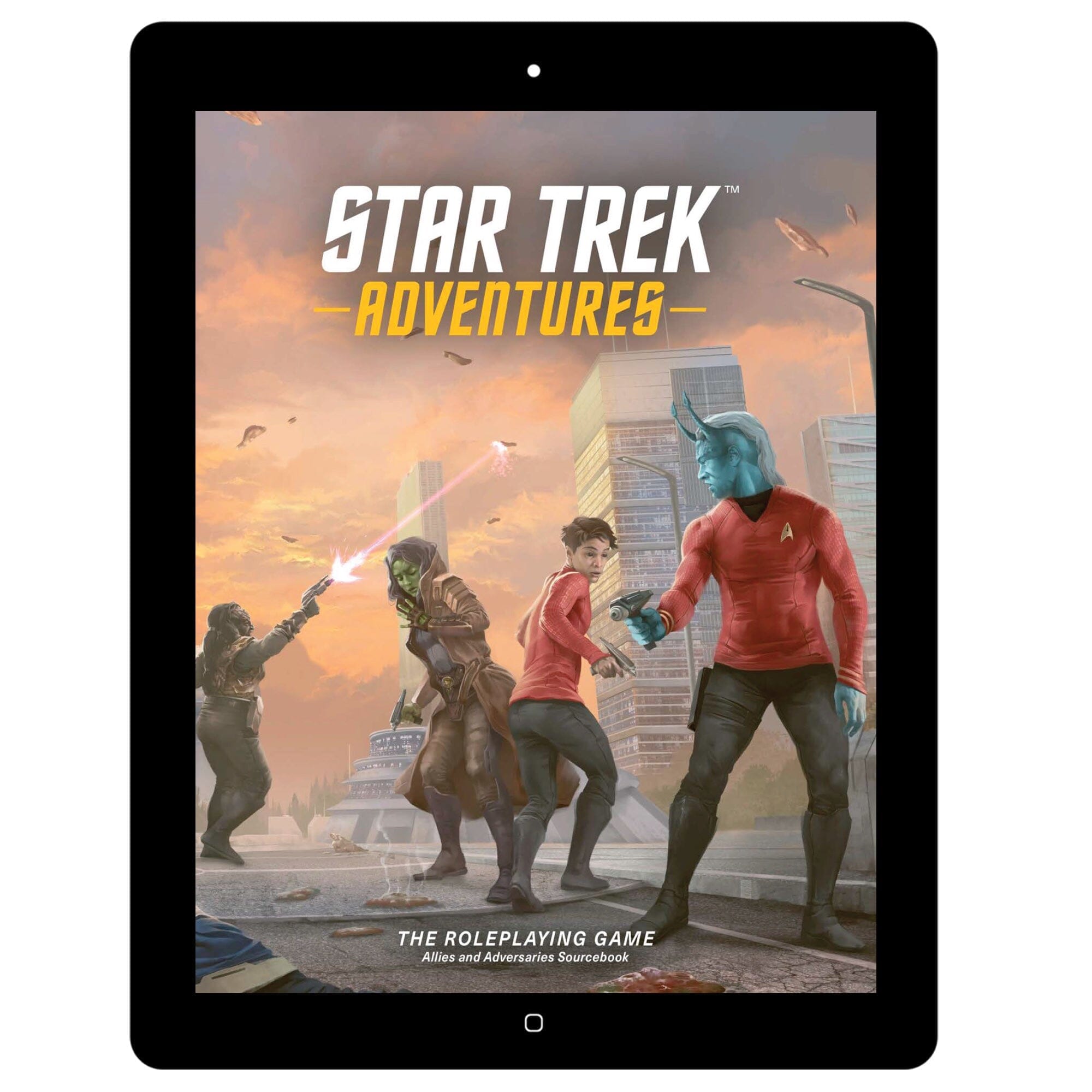 Star Trek Adventures Allies and Adversaries sourcebook pdf 128 pagine