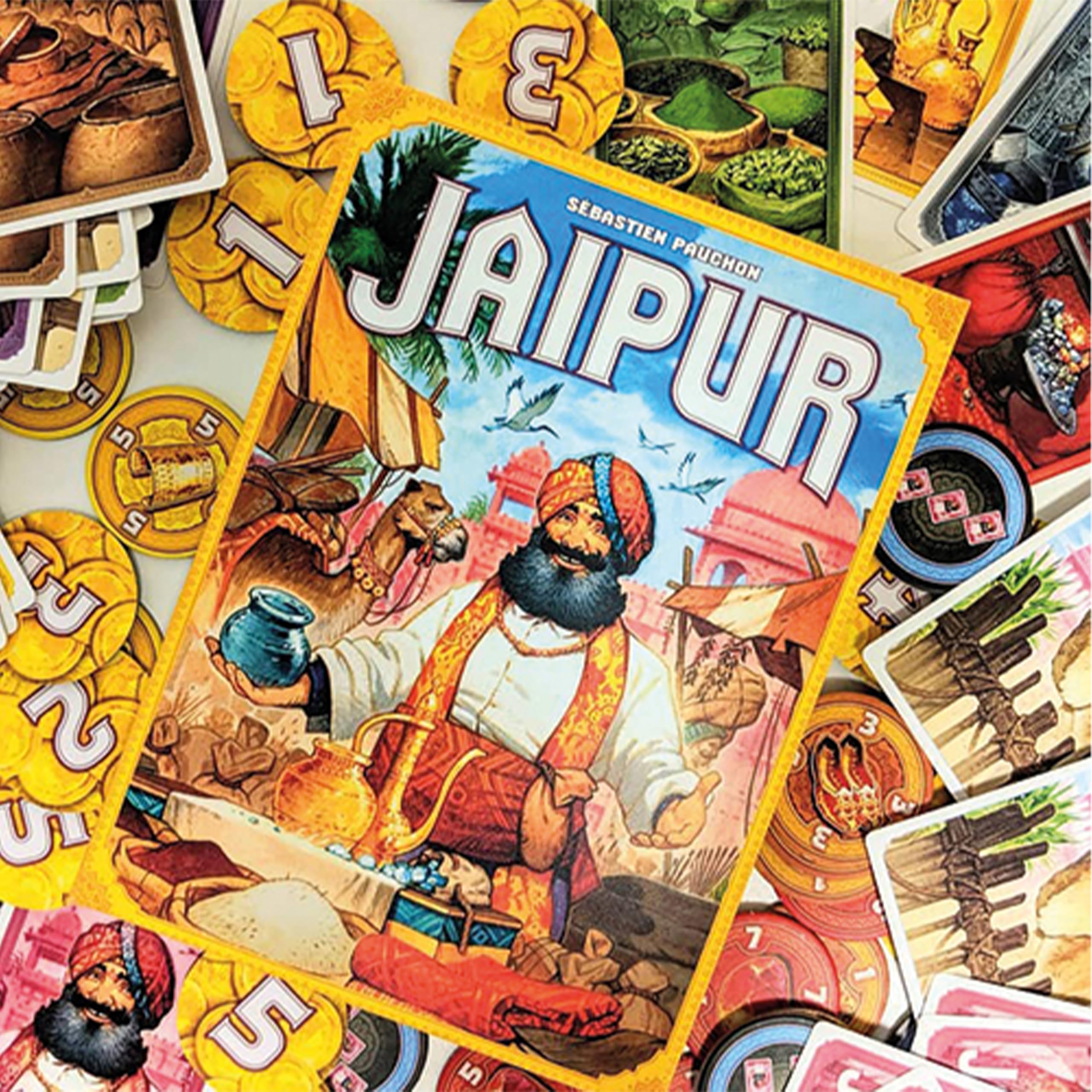 Asmodee Jaipur gioco tavolo strategia 2 giocatori edizione italiana