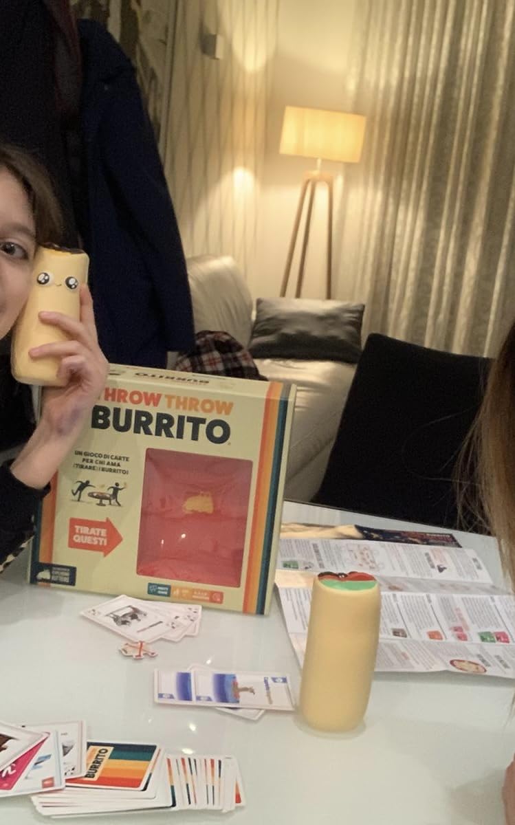 Asmodee Throw Throw Burrito party game carte 2-6 giocatori