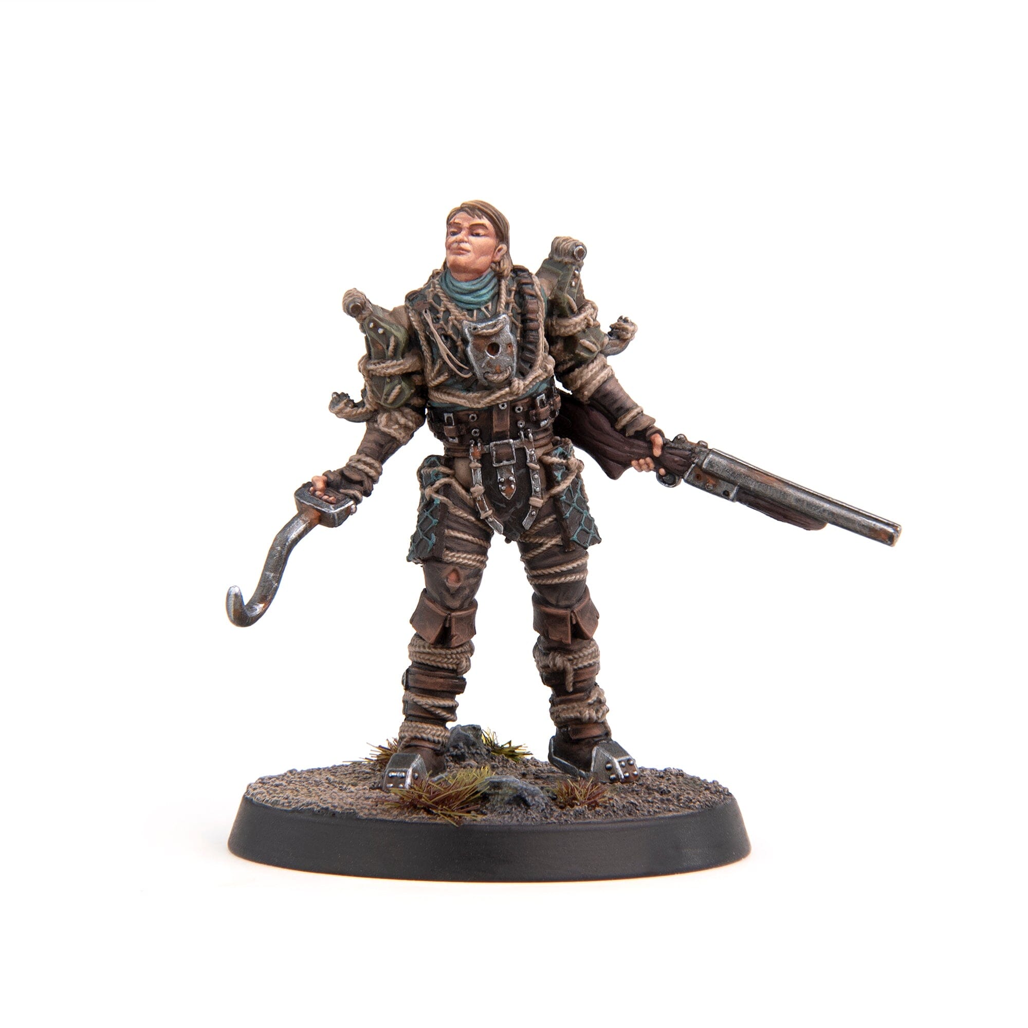Modiphius Fallout Raiders Trappers miniature 32mm set 6 pezzi