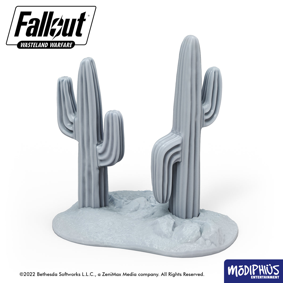 Modiphius Fallout Wasteland Warfare STL Sampler file stampa 3D