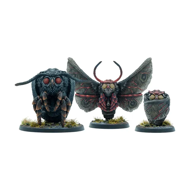 Modiphius Fallout Miniatures Mothman Eclipse set 3 miniature