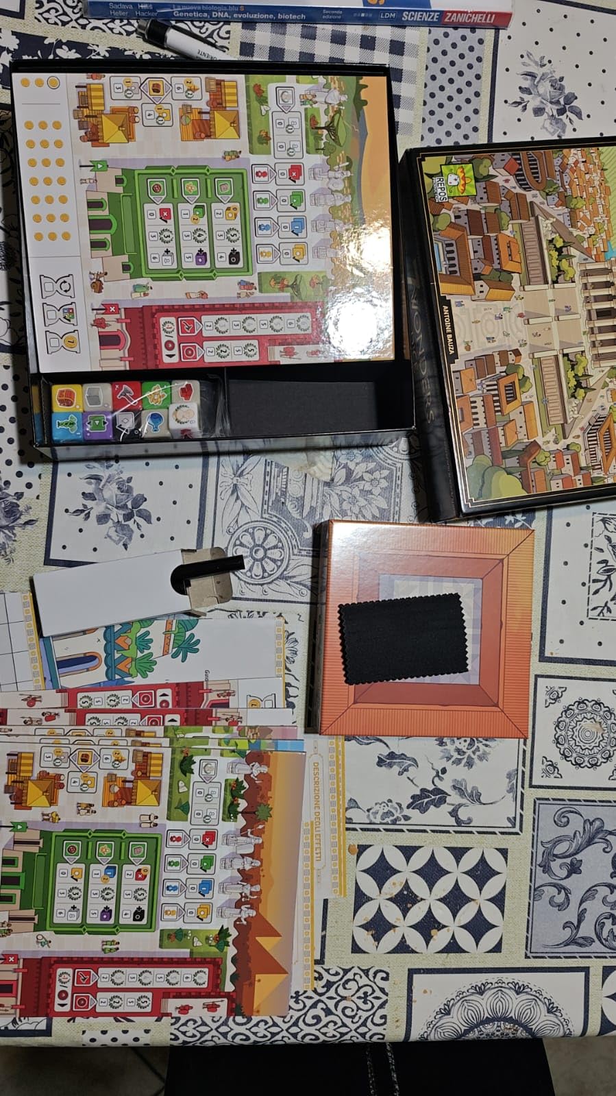 Asmodee 7 Wonders Dice gioco da tavolo roll & write italiano