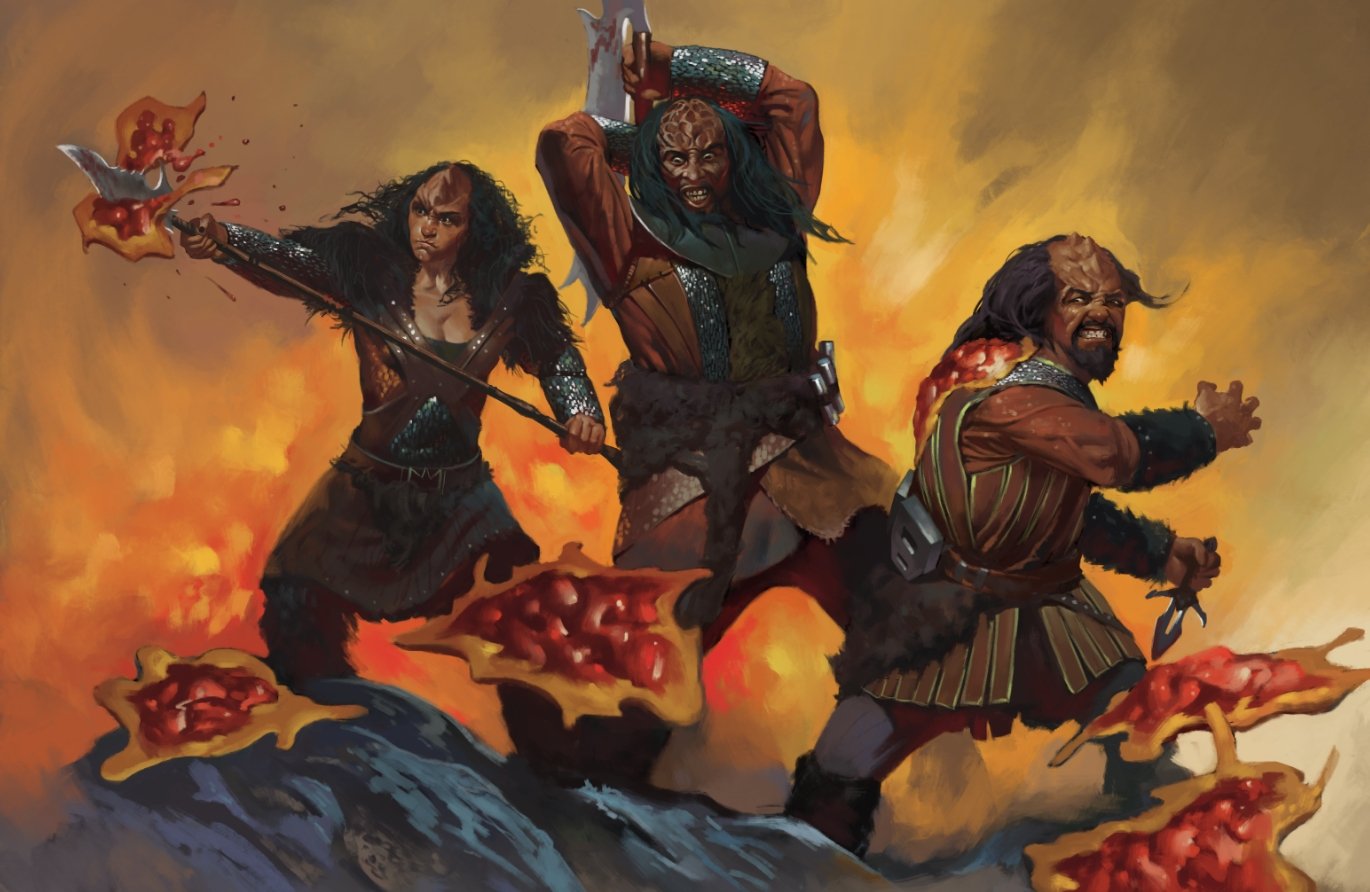 Modiphius Star Trek Adventures Klingon Core Rulebook manuale PDF 400 pagine