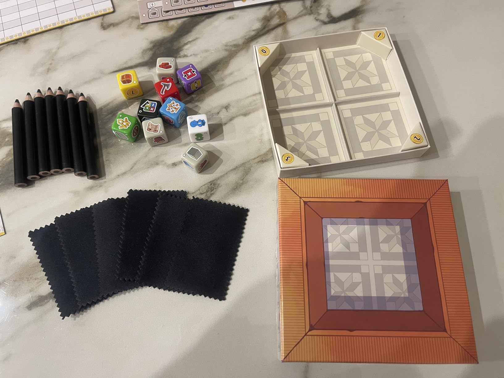Asmodee 7 Wonders Dice gioco da tavolo roll & write italiano