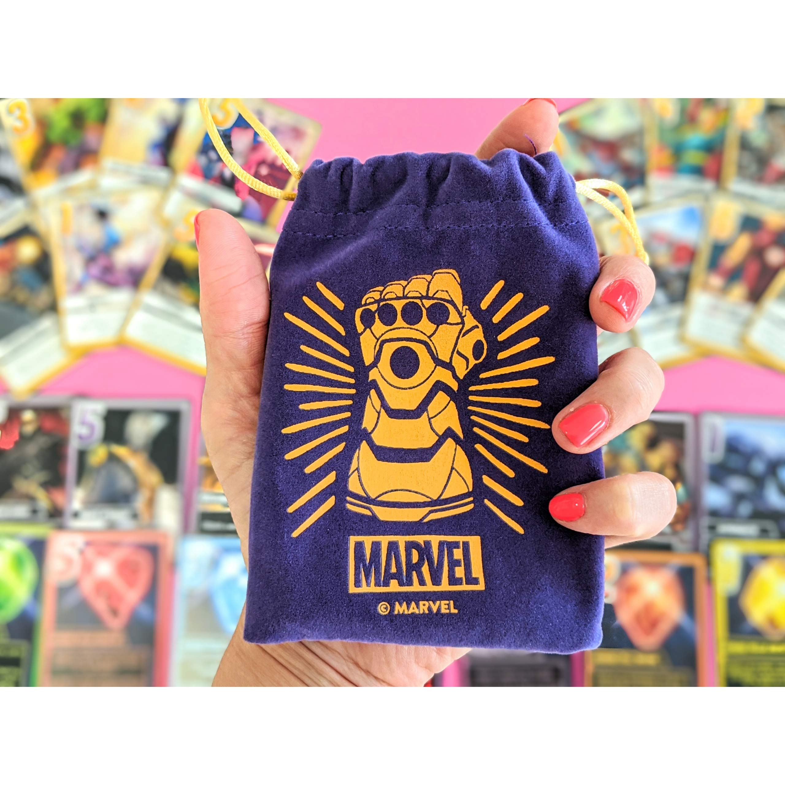 Marvel Il Guanto dell'Infinito gioco di carte Thanos 2-6 giocatori