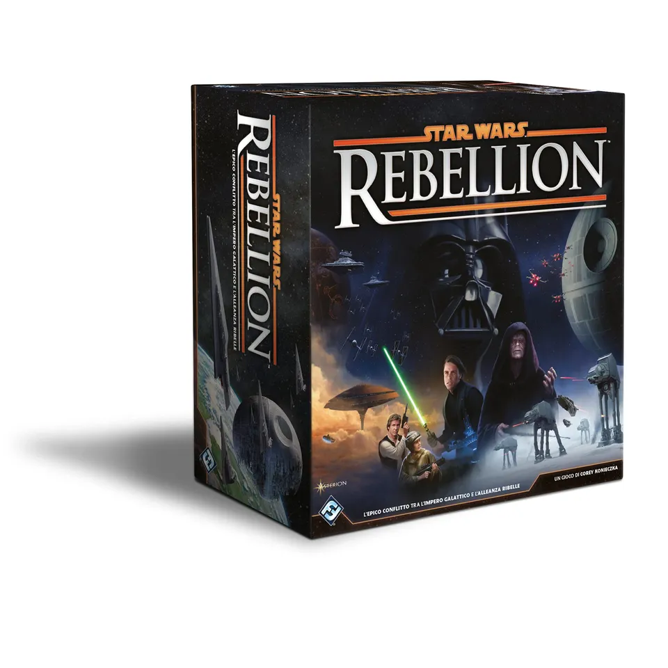 Star Wars Rebellion gioco da tavolo strategico italiano 2-4