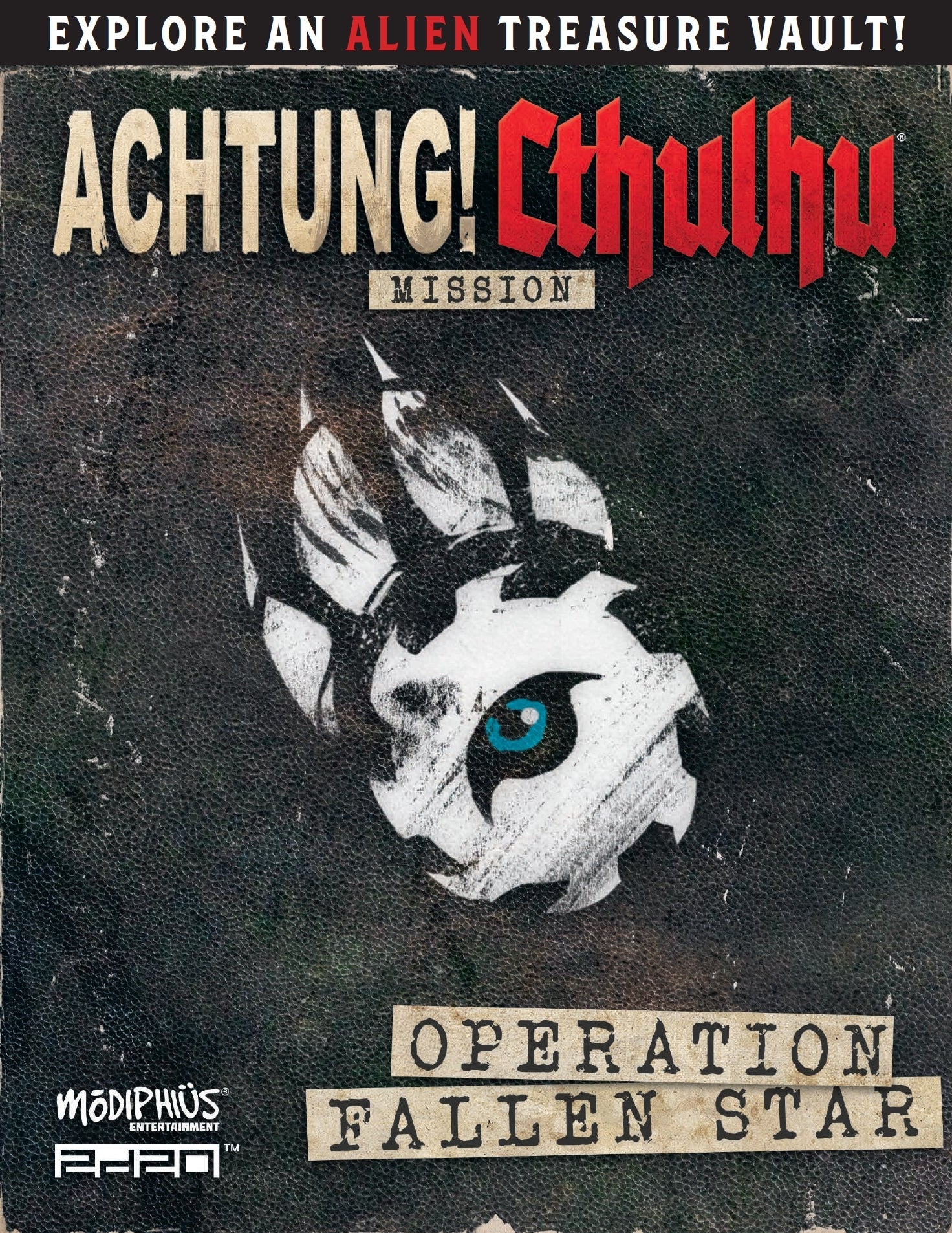 Modiphius Achtung! Cthulhu Operation Fallen Star missione PDF 28 pagine