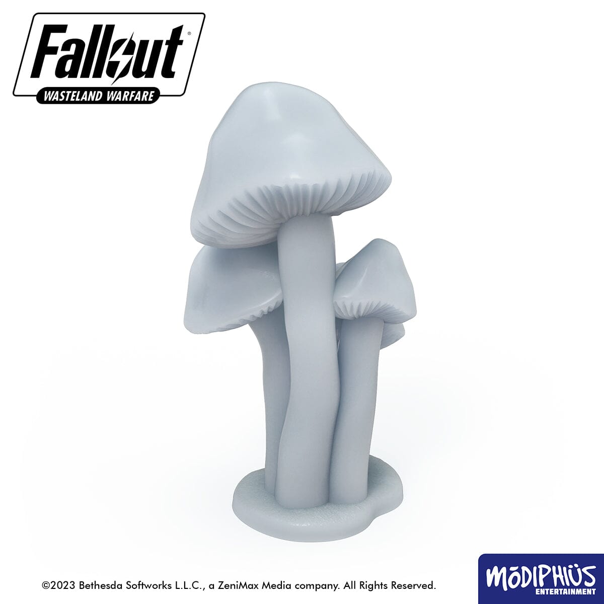 Modiphius Fallout Wasteland Warfare Funghi STL 10 basette