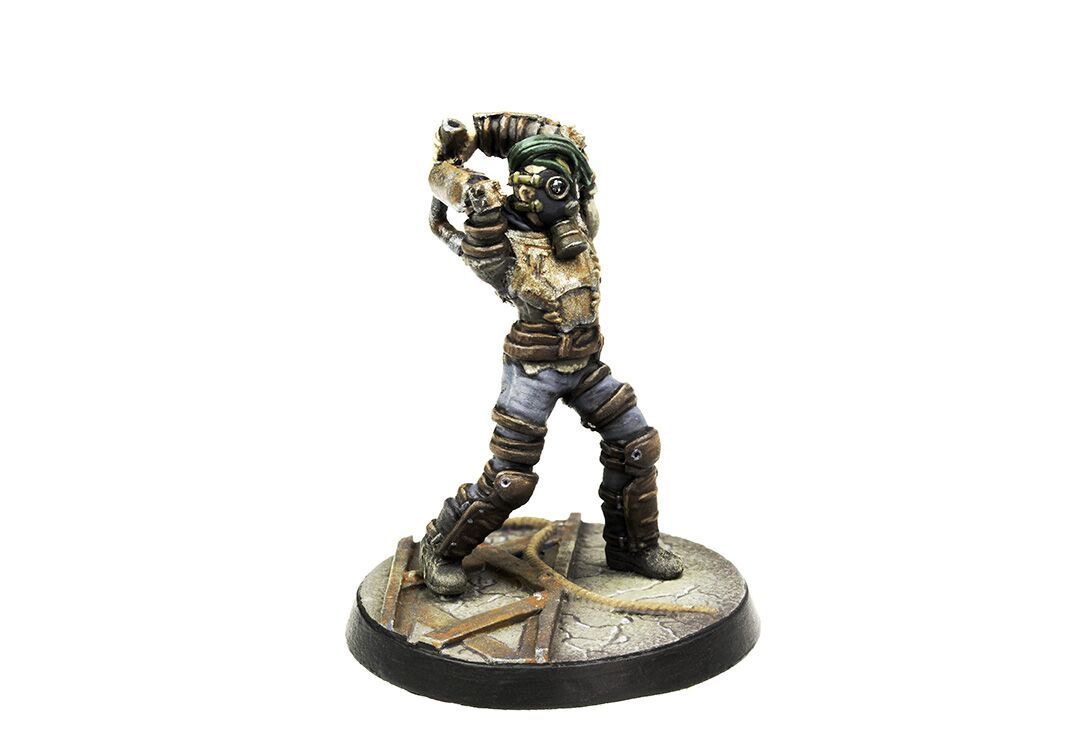 Modiphius Fallout Wasteland Warfare Raiders Scavvers Psychos 6 miniature