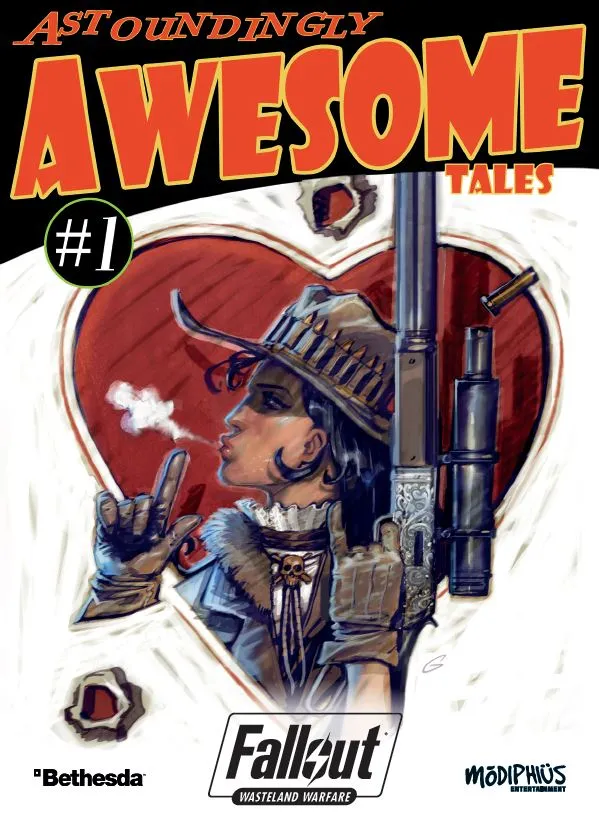 Modiphius Fallout Wasteland Warfare Astoundingly Tales PDF 52 Pagine