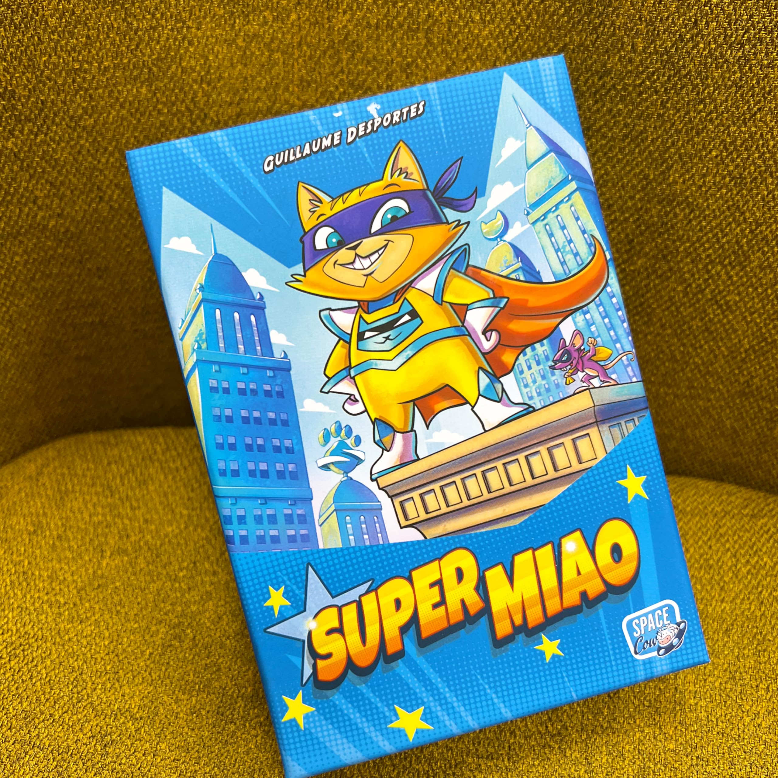 Asmodee Super Miao gioco da tavolo italiano deck-building 6+