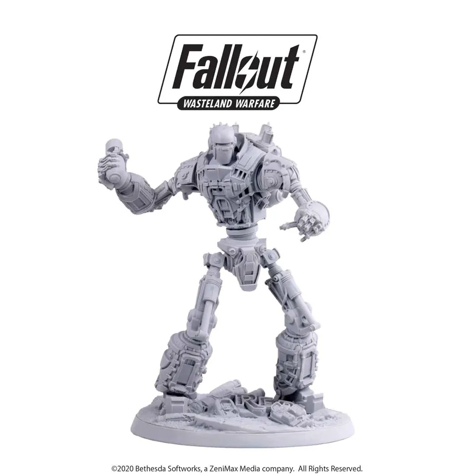 Modiphius Fallout Wasteland Warfare Liberty Prime Miniatura