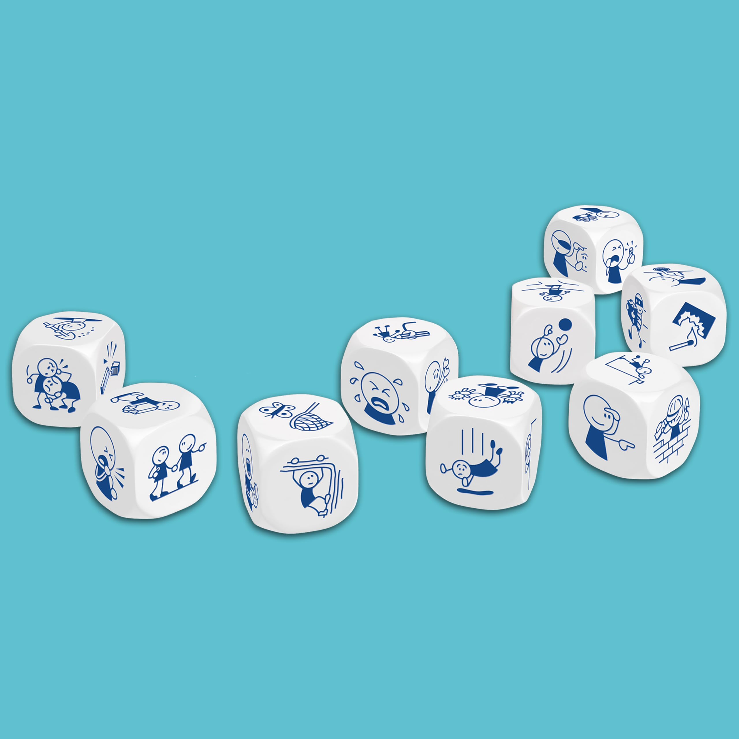 Asmodee Rory's Story Cubes Action gioco di dadi 9 dadi