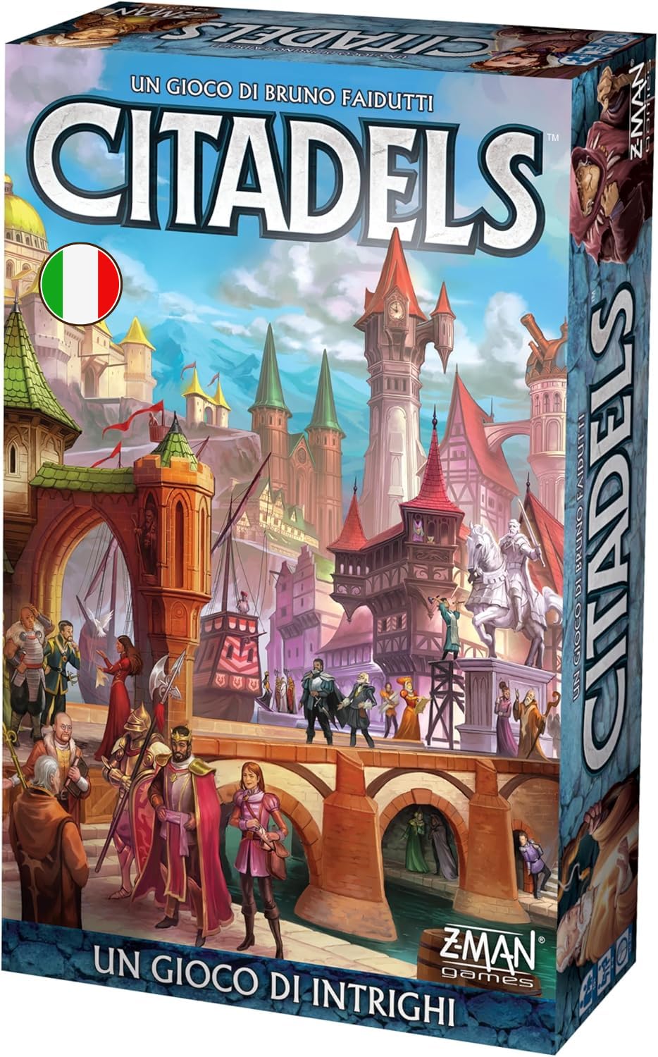 Asmodee Citadels Gioco da Tavolo Gioco Base bluff costruzione