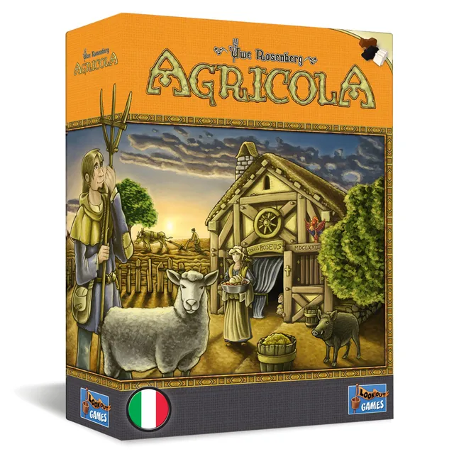 Asmodee Agricola gioco tavolo gestionale fattoria 1-4