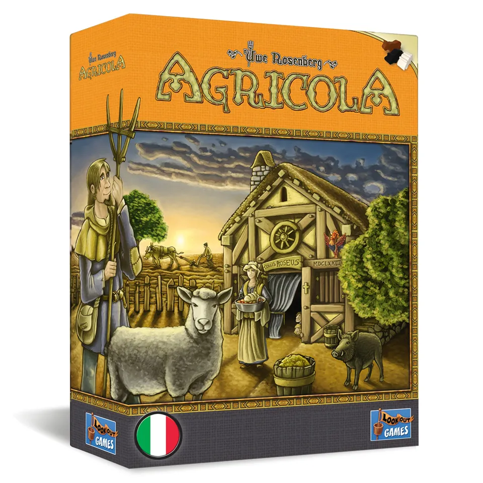Asmodee Agricola gioco tavolo gestionale fattoria 1-4
