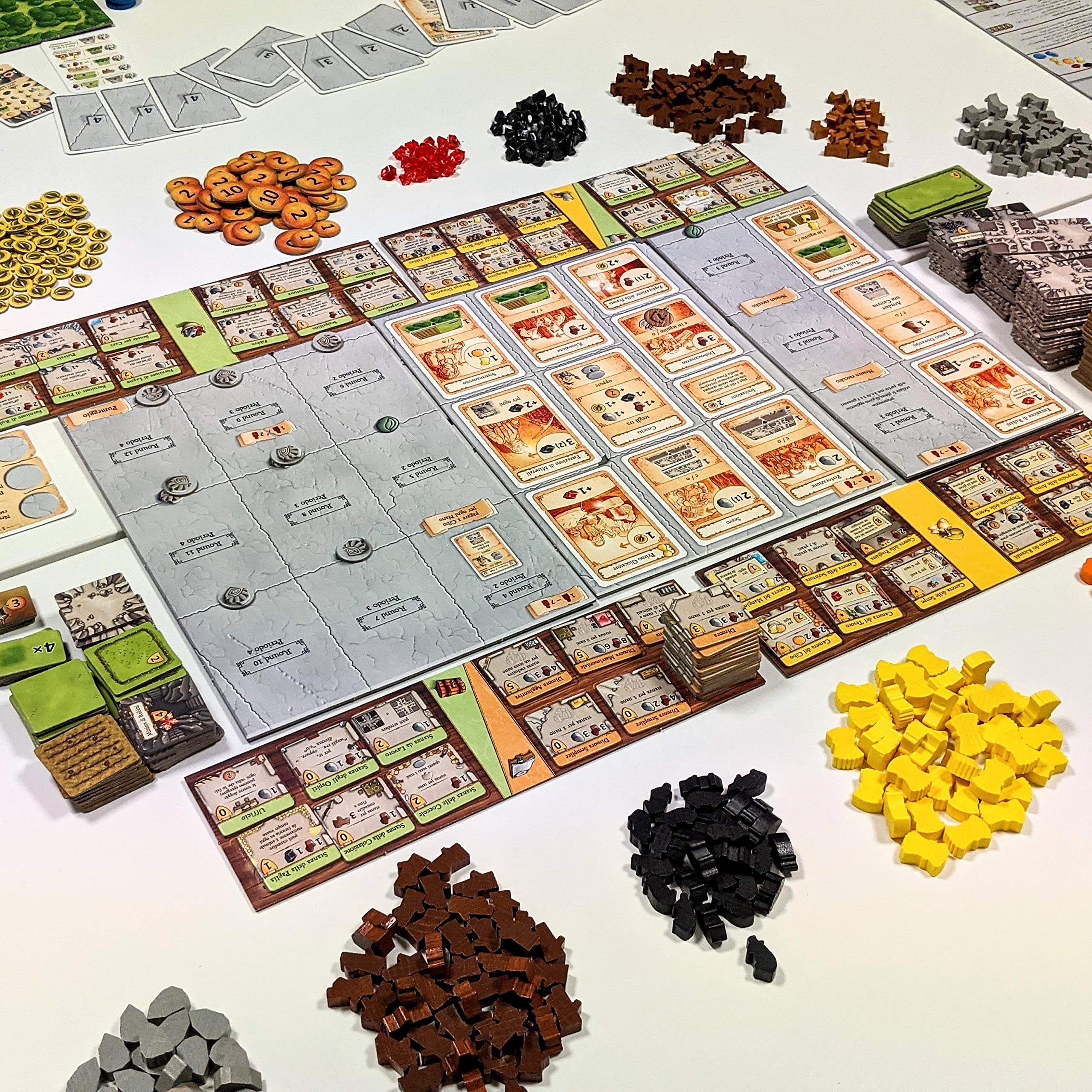 Caverna Asmodee gioco tavolo strategia 1-7 giocatori italiano