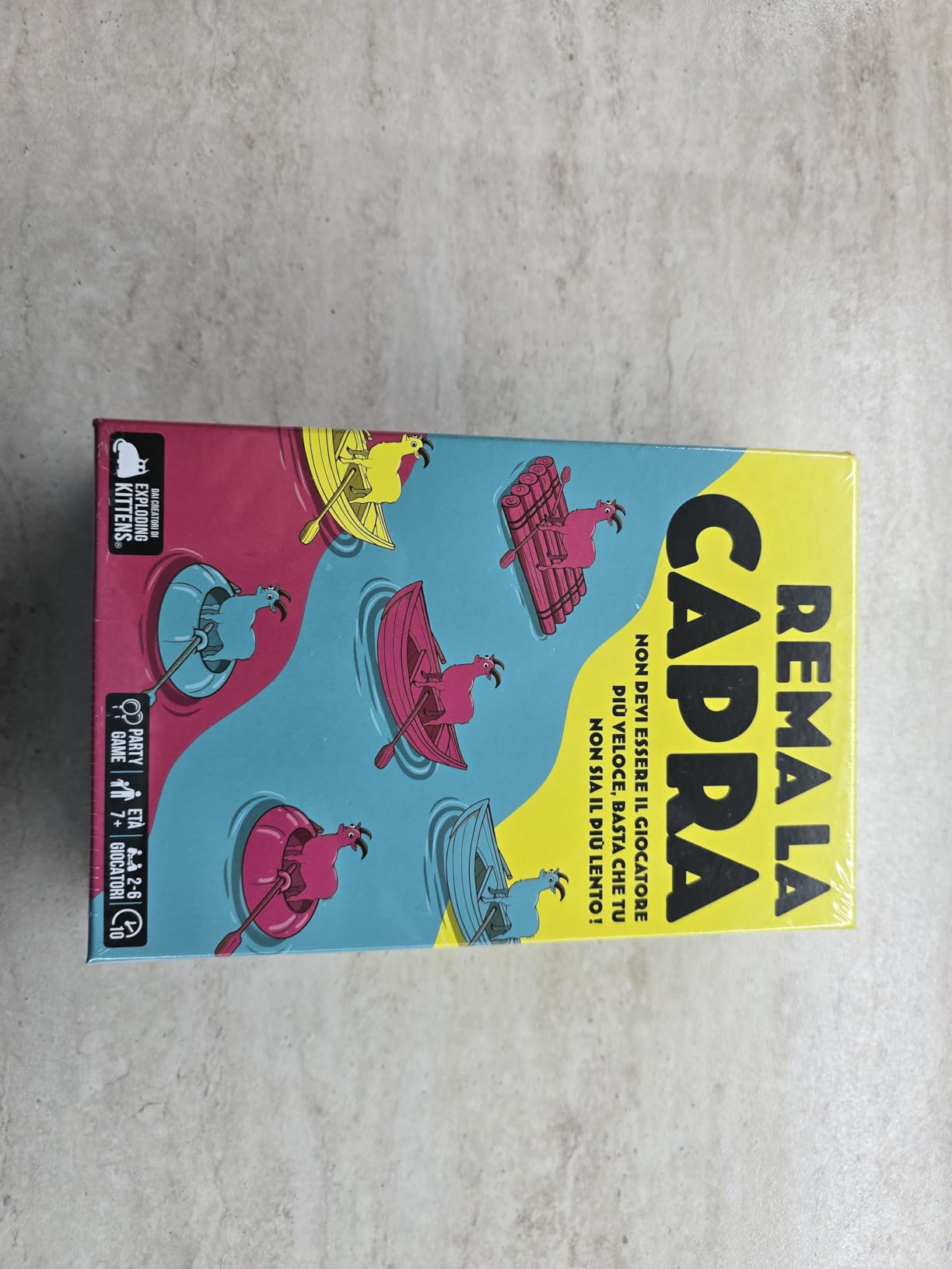 Asmodee Party Games Rema la Capra gioco carte 2-6 giocatori
