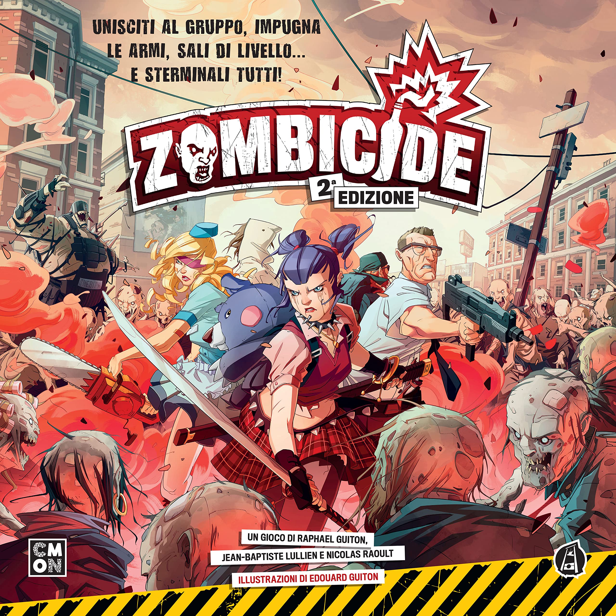 Asmodee Zombicide Seconda Edizione gioco da tavolo base cooperativo