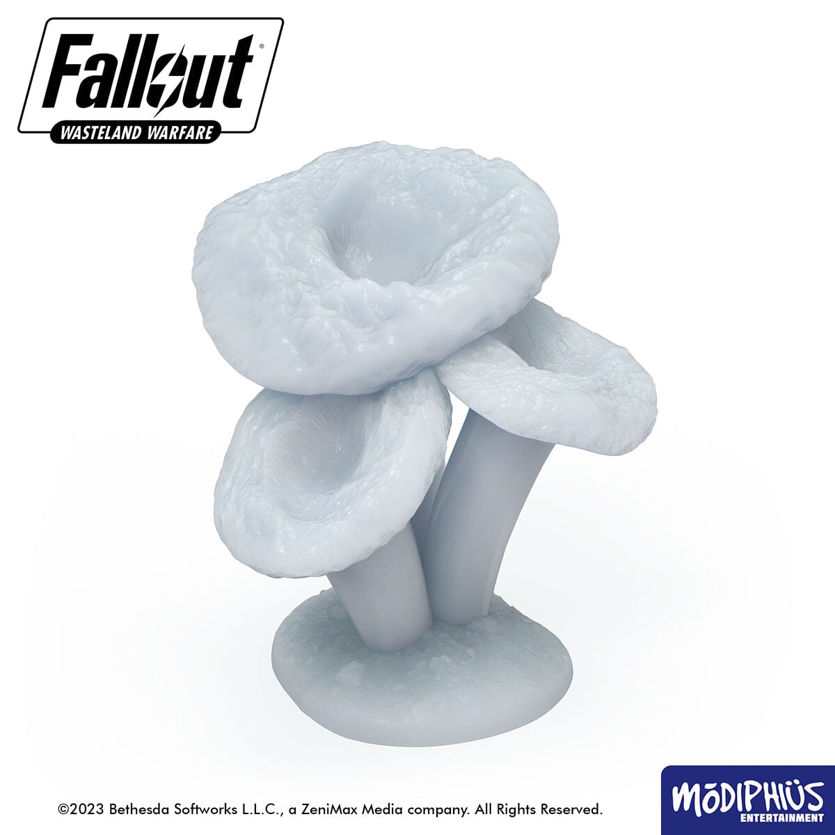 Modiphius Fallout Wasteland Warfare Funghi STL 10 basette