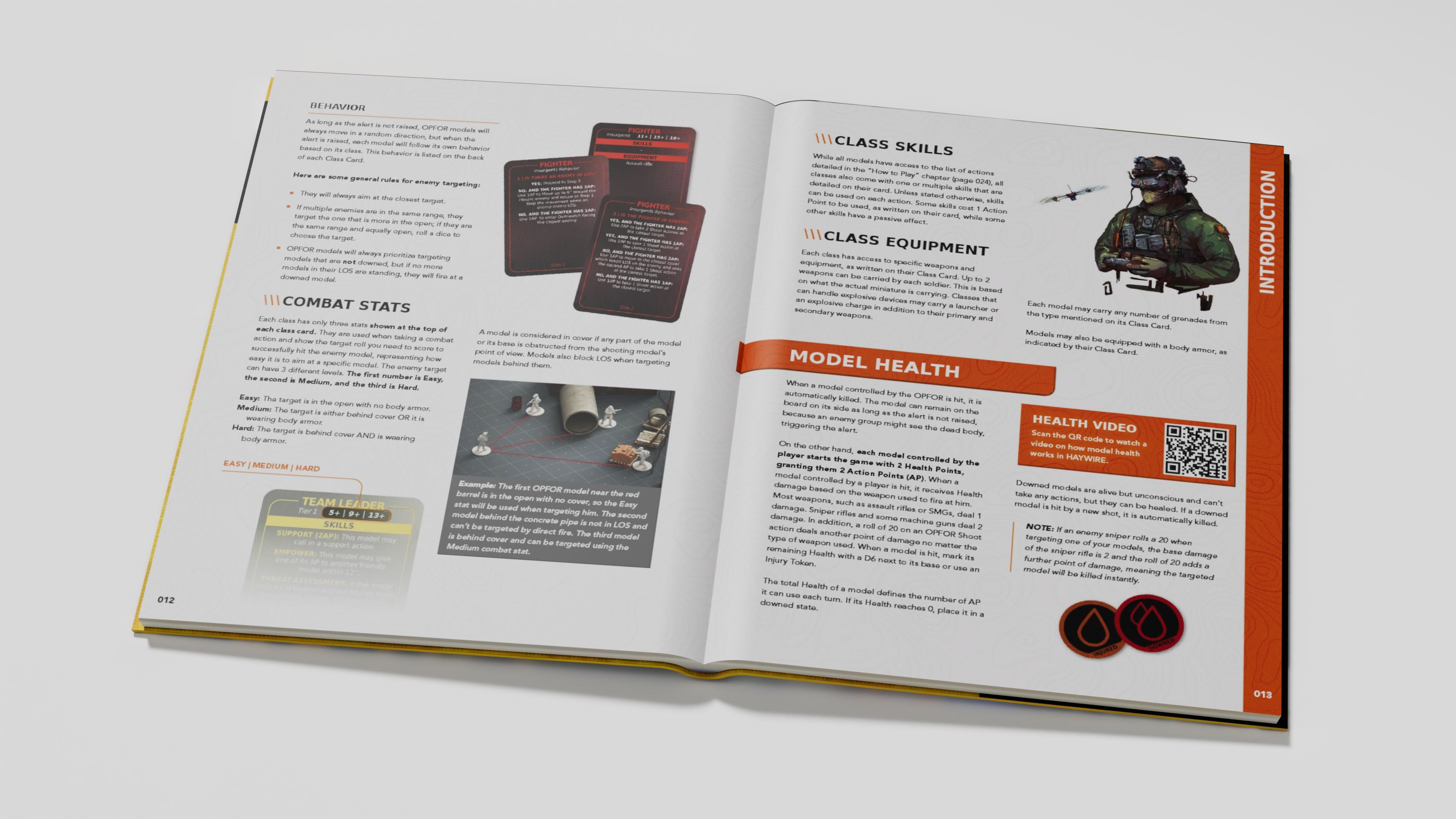 Modiphius Haywire Modern Core Rulebook wargame skirmish