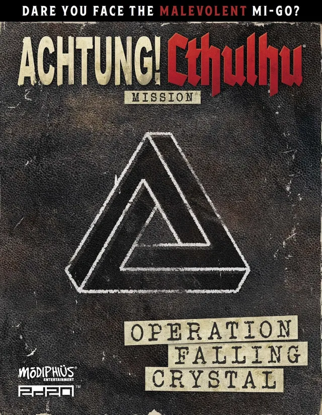 Modiphius Achtung Cthulhu Operation Falling Crystal avventura PDF