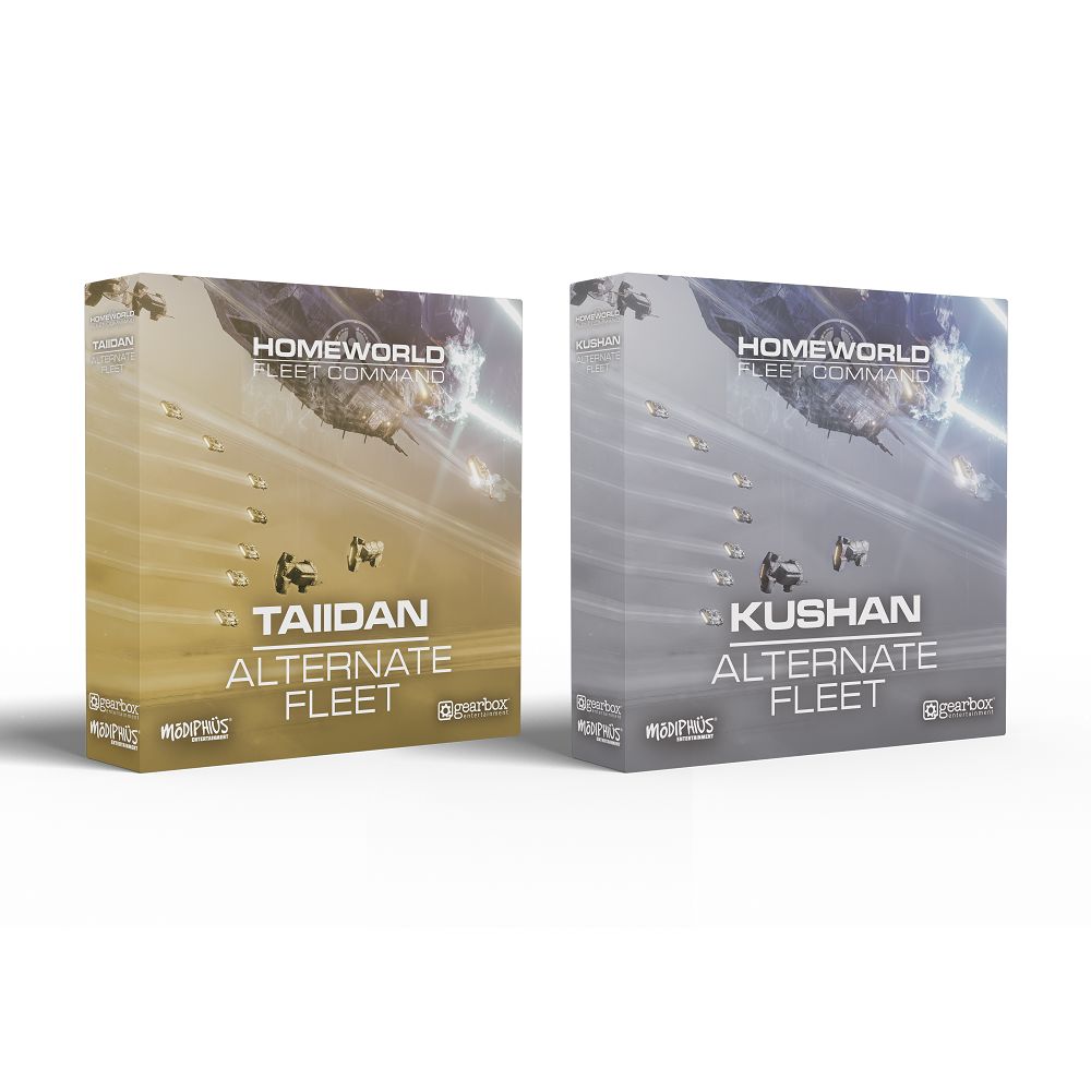 Modiphius Homeworld Fleet Command bundle Taiidan Kushan box