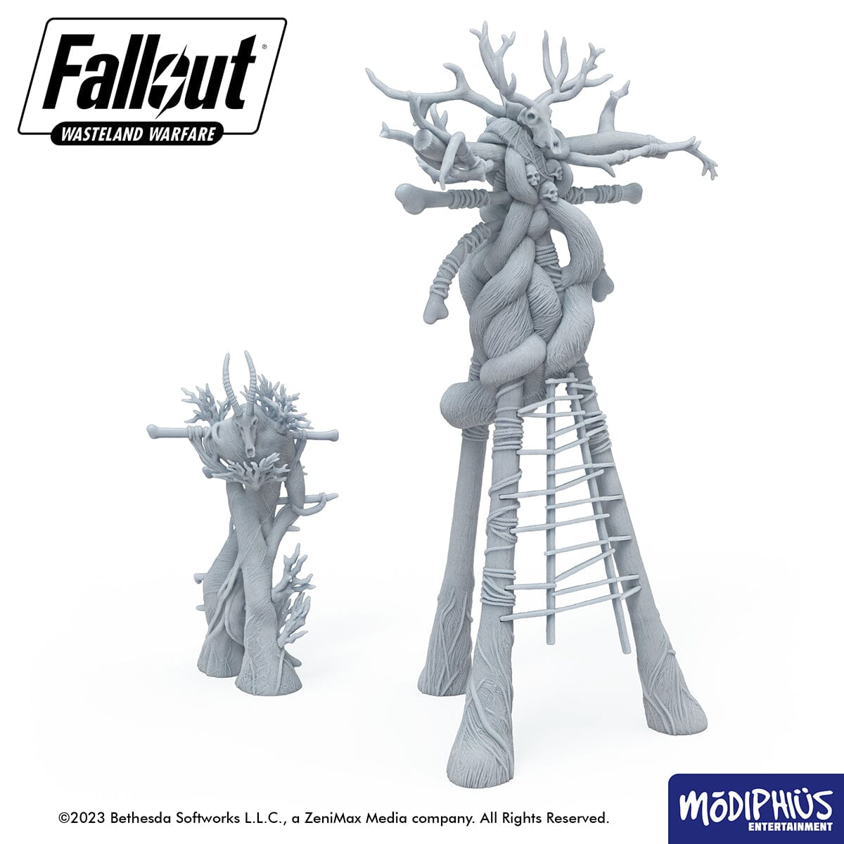 Fallout Wasteland Warfare Cult Mothman Altar file STL