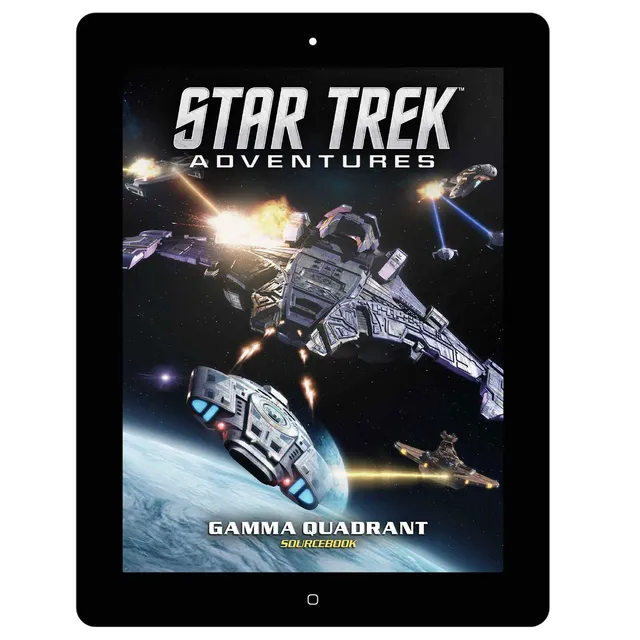 Modiphius Star Trek Adventures Gamma Quadrant manuale PDF Dominion