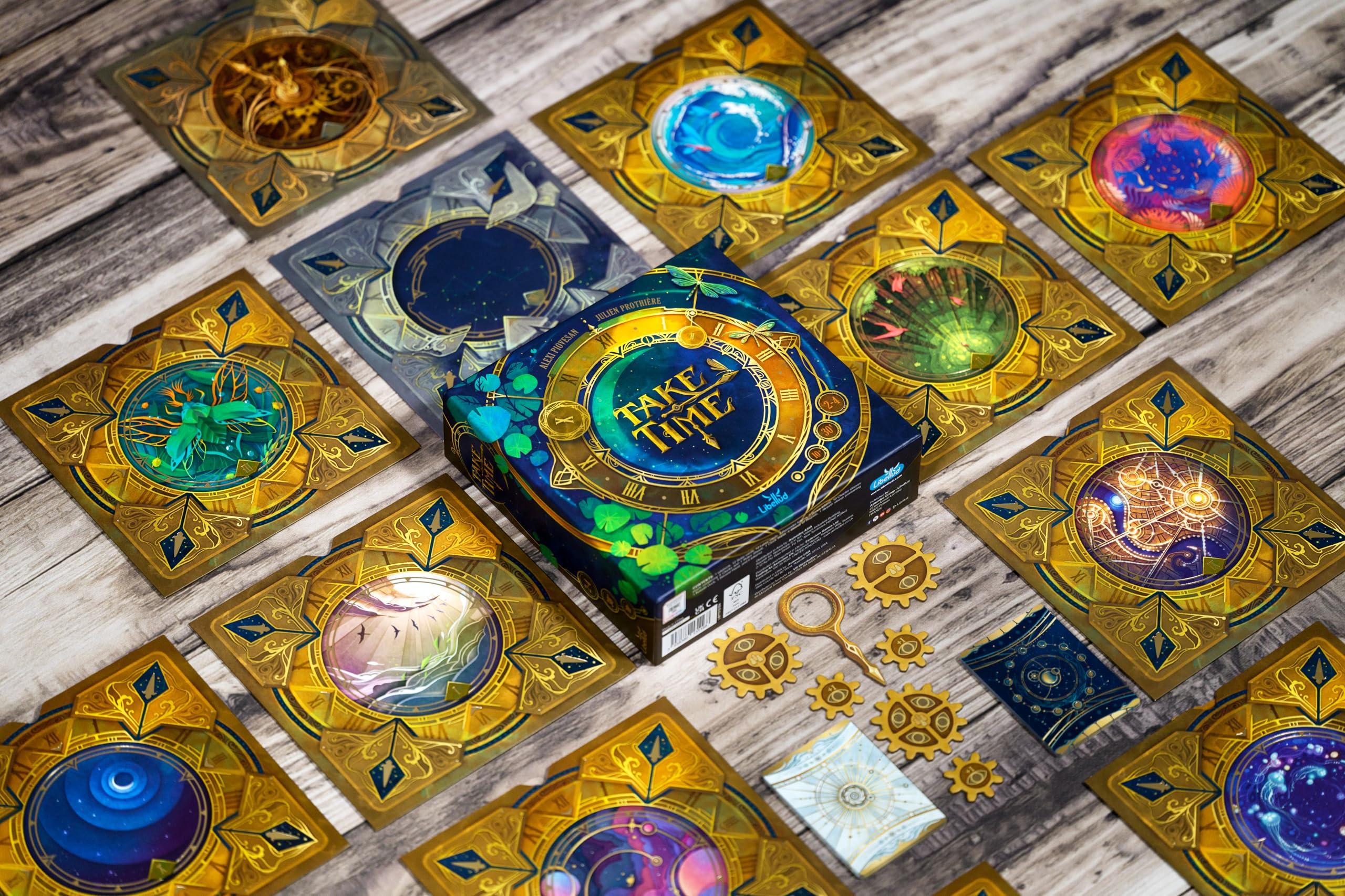 Asmodee Take Time Gioco Base gioco deduzione collaborativo orologi