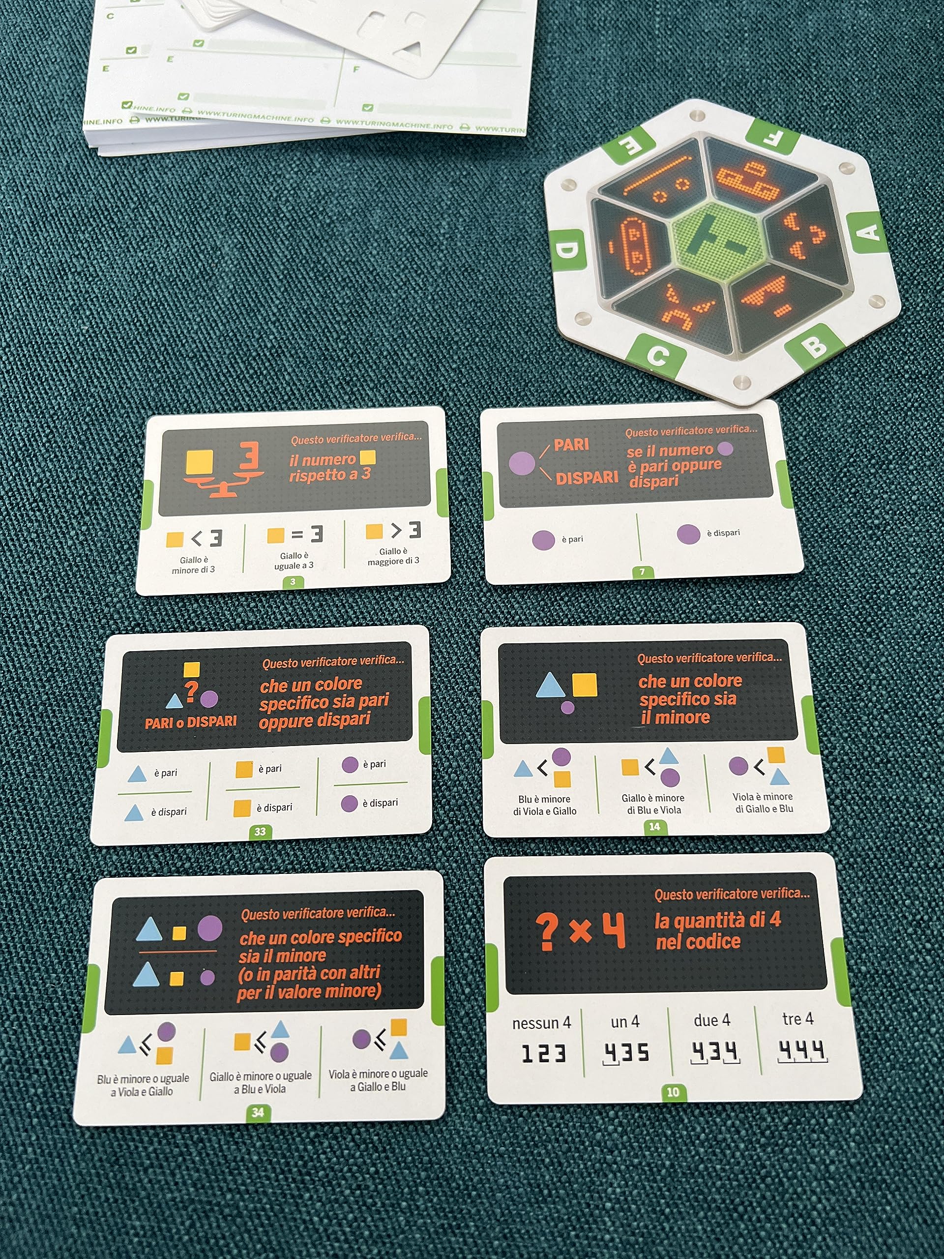 Asmodee Turing Machine gioco da tavolo codici 1-4 giocatori