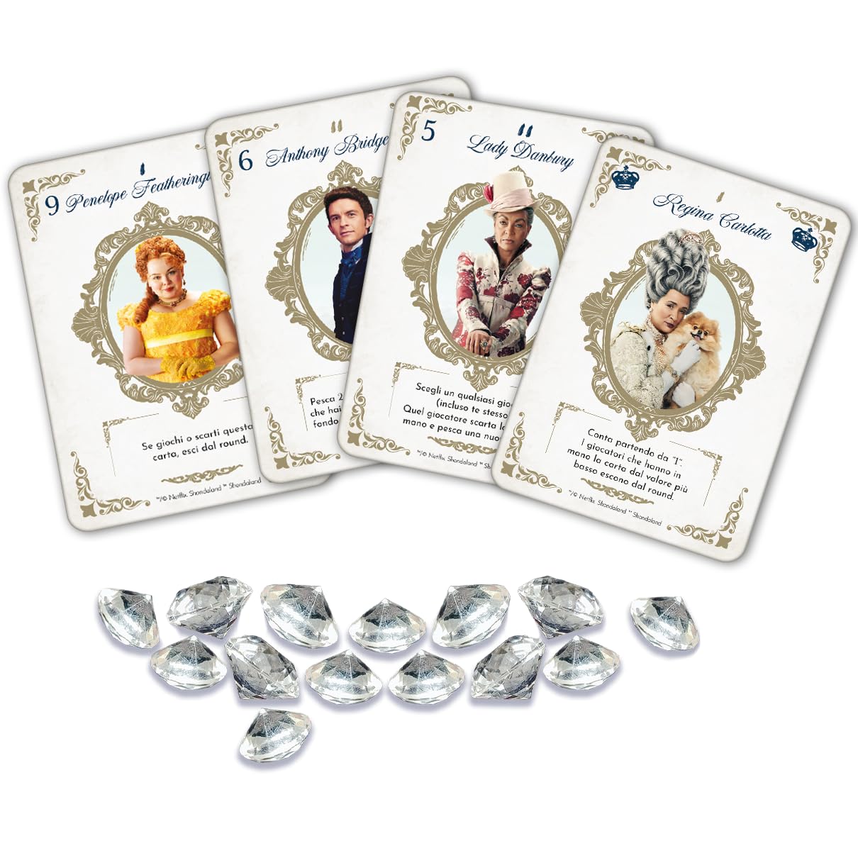 Asmodee Love Letter Bridgerton gioco da tavolo 2-6 giocatori