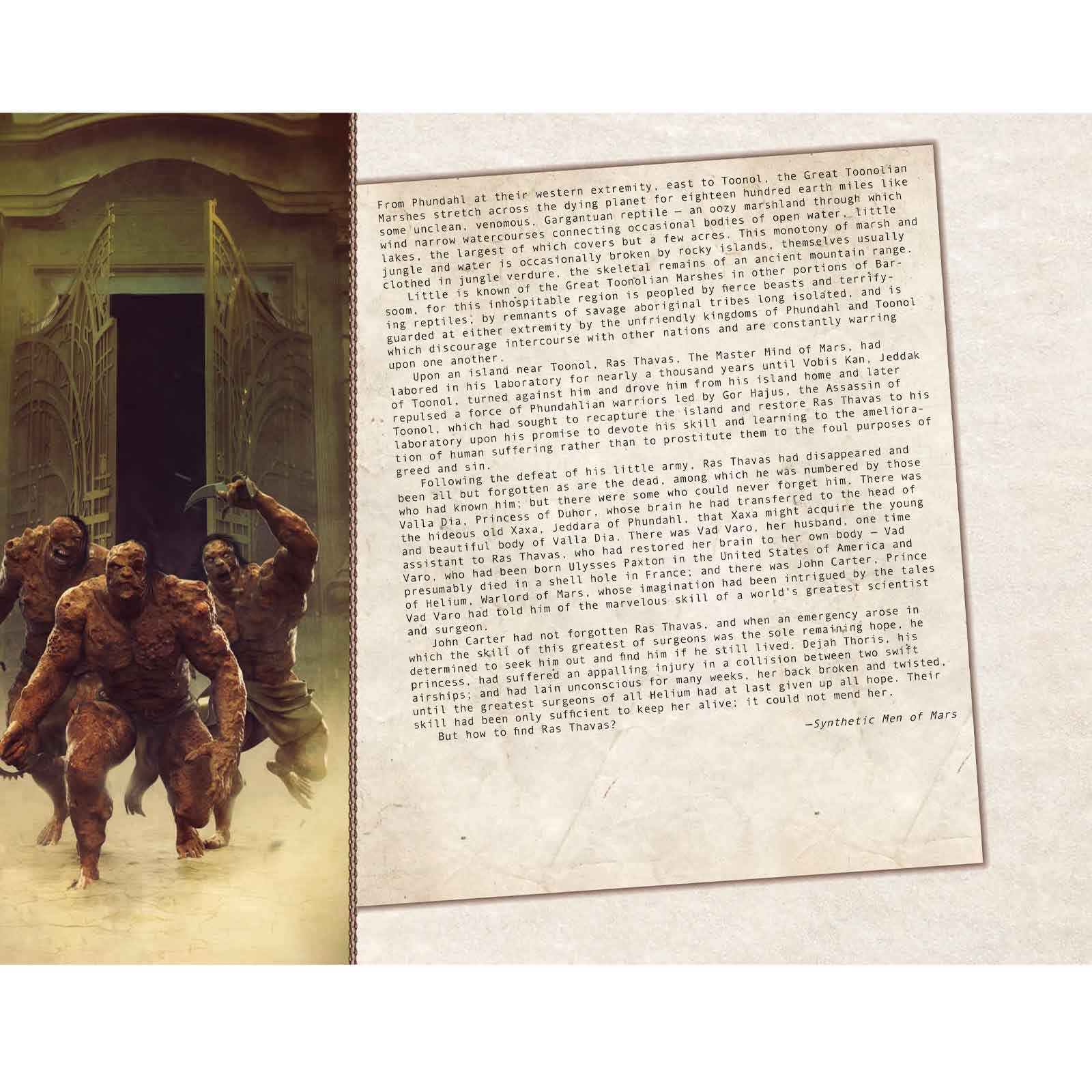 Modiphius John Carter Jeddak of Jeddaks manuale supplemento