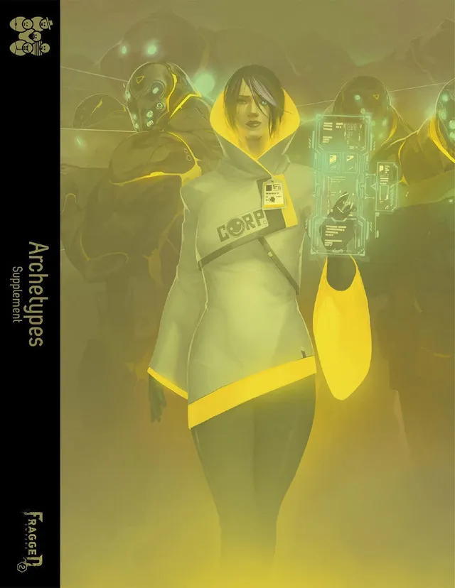 Fragged Empire 2nd Archetypes supplemento GDR brossura 40 pagine