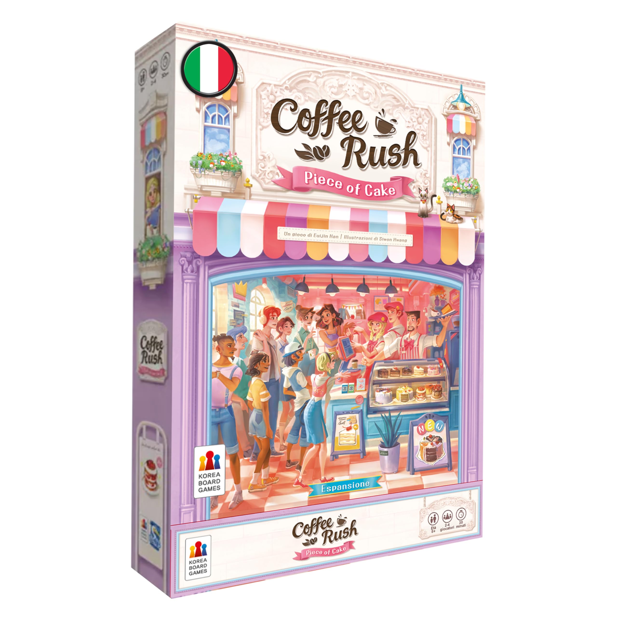 Asmodee Coffee Rush Grab & Go Gioco Carte da Viaggio