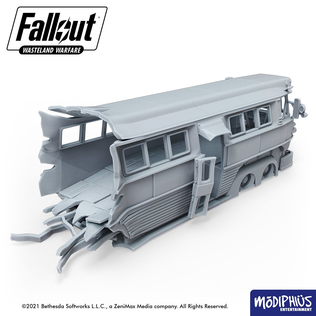 Modiphius Fallout Wasteland Warfare Nuka World scenario STL