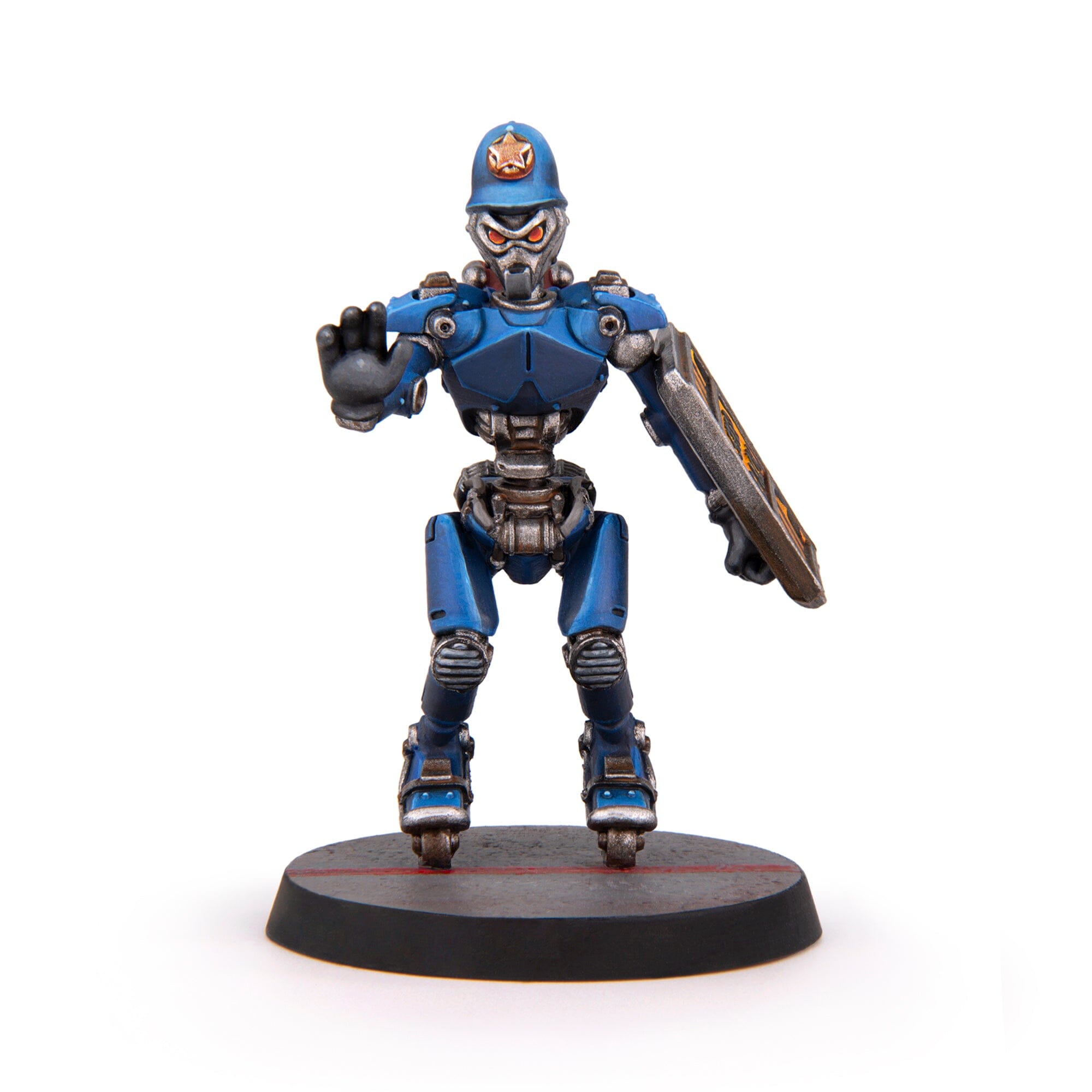 Modiphius Paranoia Utility Bots miniature resina 32mm 4 pezzi
