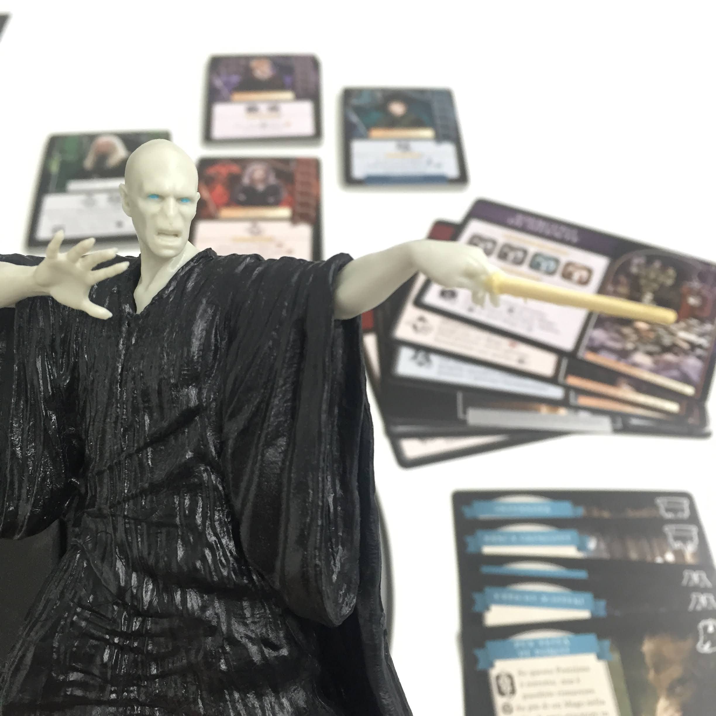 Asmodee Harry Potter Ascesa dei Mangiamorte gioco da tavolo dadi