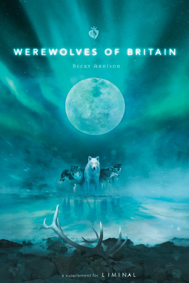 Modiphius Liminal Werewolves of Britain supplemento PDF 63 pagine